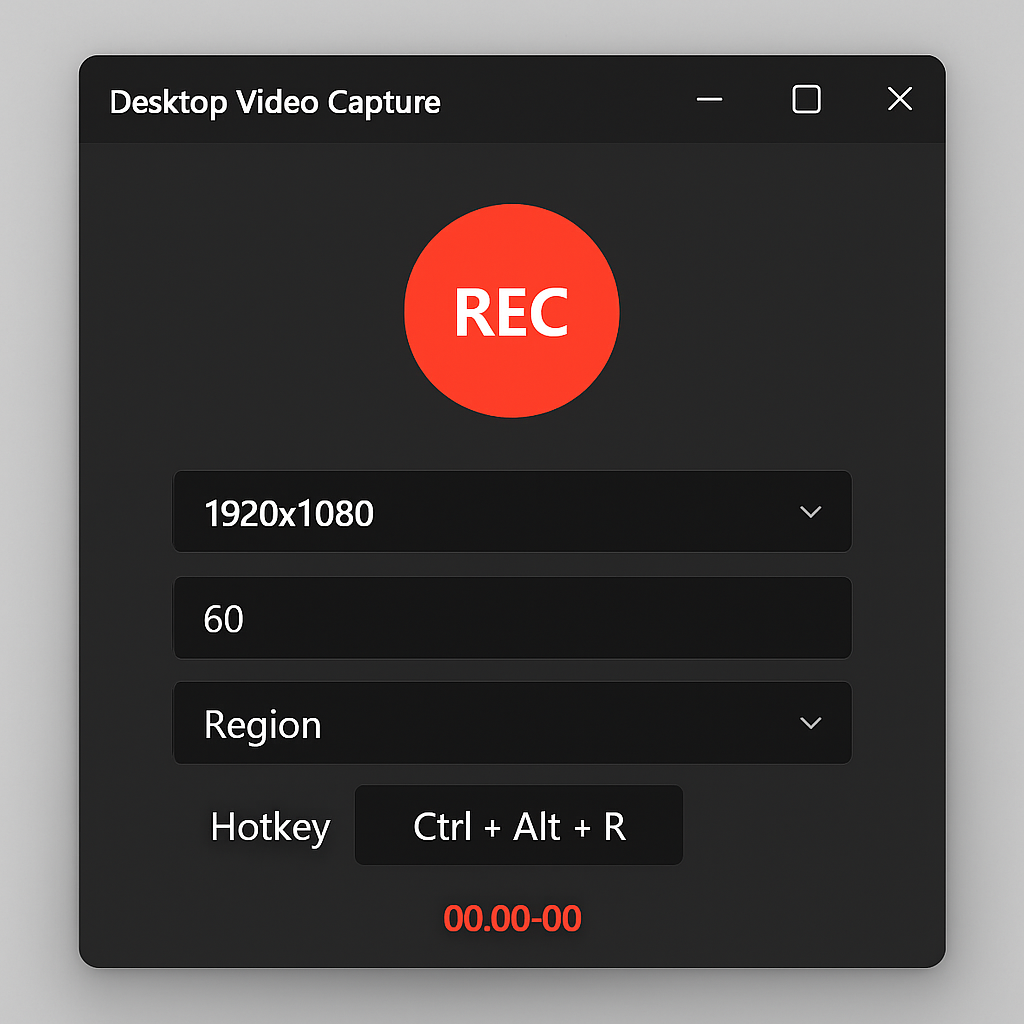 Desktop Video Capture screenshot
